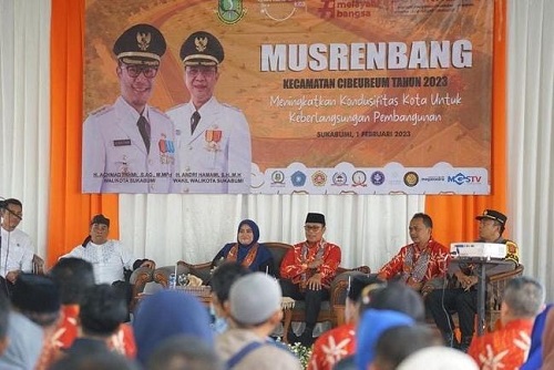 Di Musrenbang Kecamatan Cibeureum Sukabumi Butuh Sekitar 8 Miliar