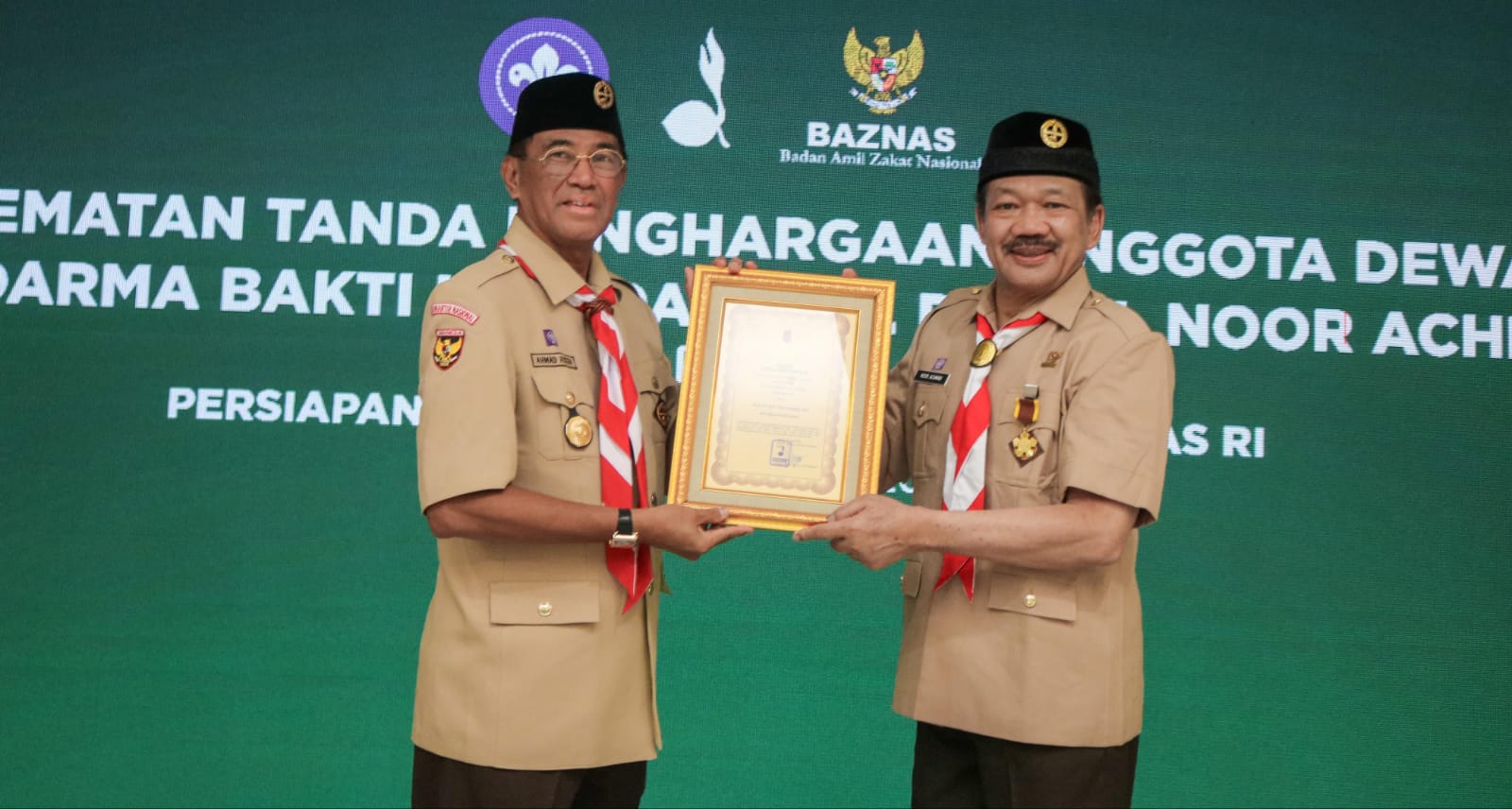 Ketua Baznas Ri Terima Penghargaan Tpod Dari Kwarnas Pramuka Neraca Co Id