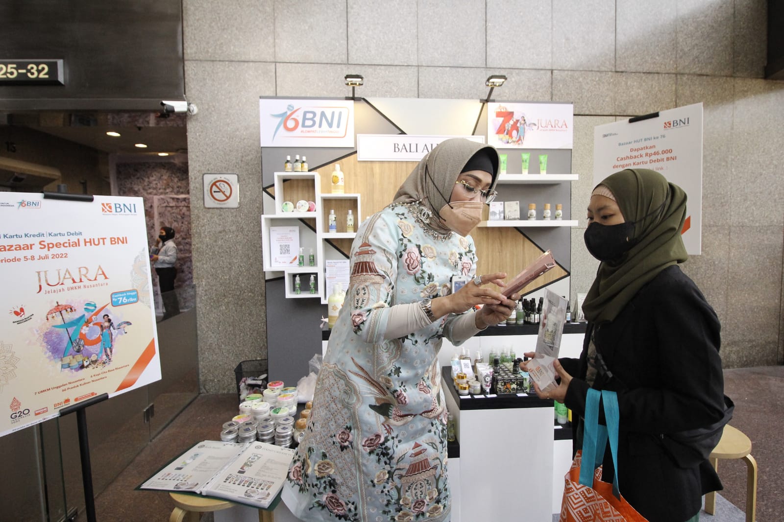 HUT Ke-76, BNI Promosikan UMKM Binaan | Neraca.co.id