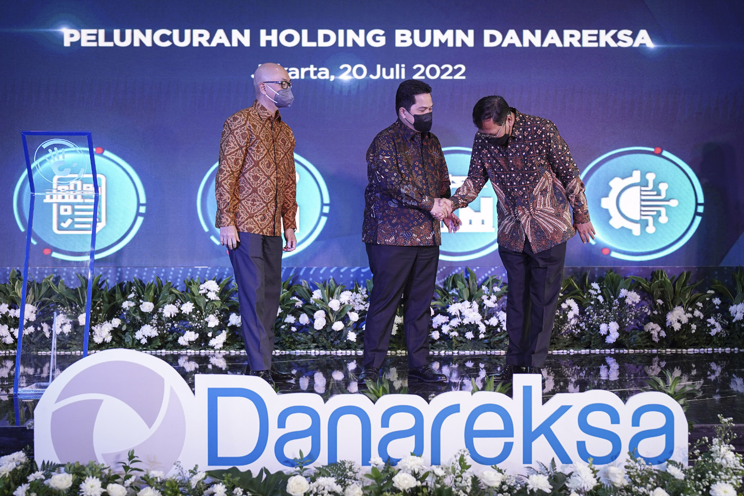 PELUNCURAN HOLDING BUMN DANAREKSA | Neraca.co.id