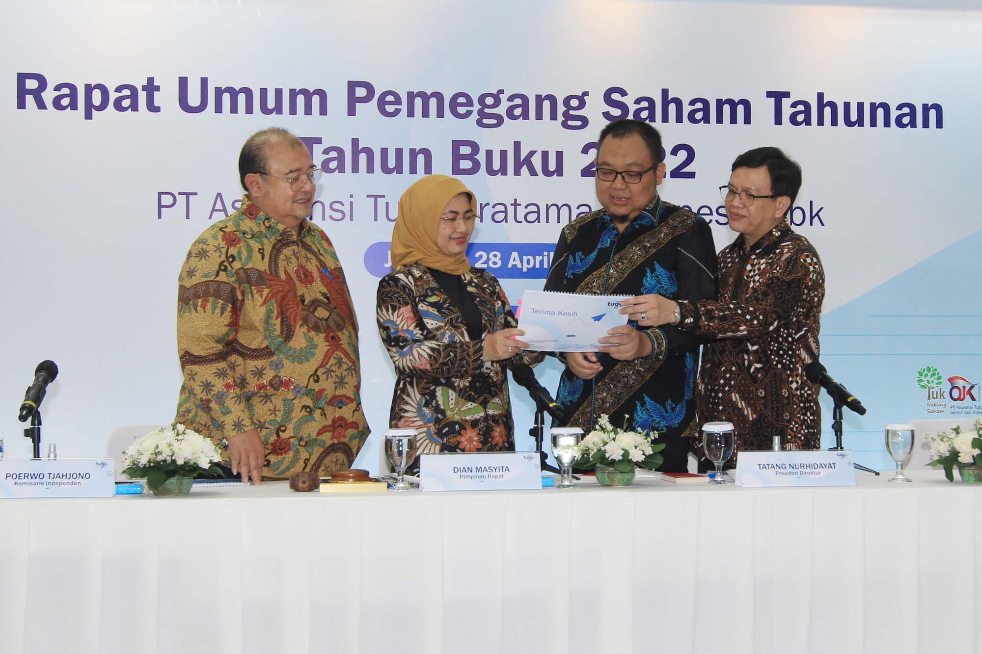 KINERJA OWN OPERATION TUGU INSURANCE BERTUMBUH | Neraca.co.id