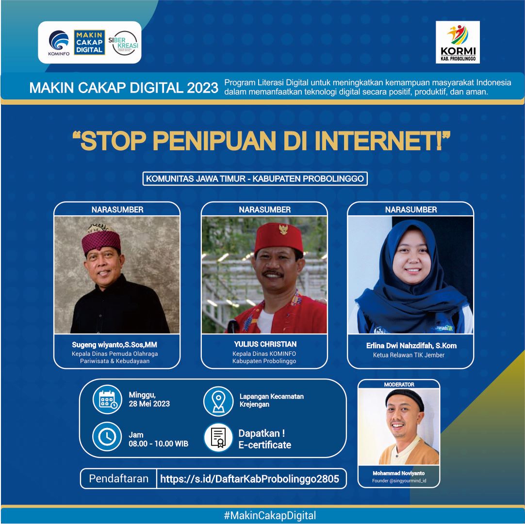 Waspadai Penipuan Di Internet - Kemenkominfo Ajak Masyarakat Kenali ...