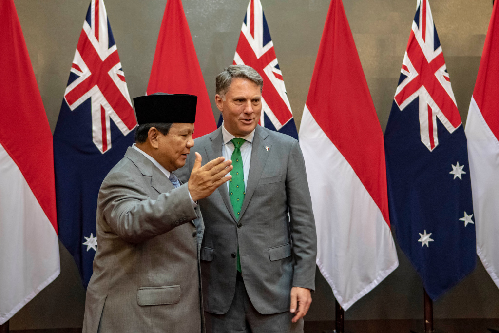 Pertemuan Menhan Prabowo Dengan Menhan Australia | Neraca.co.id